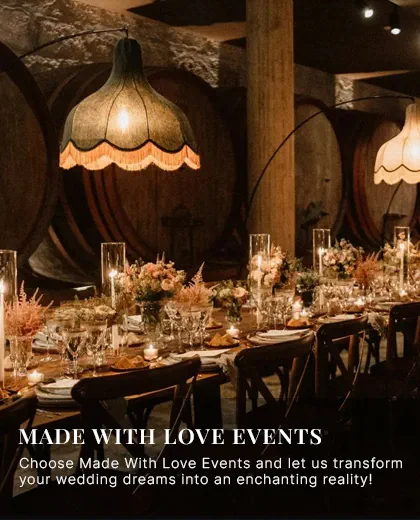Made with love events planning