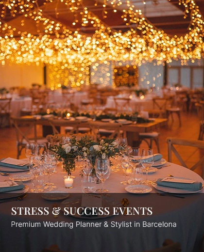 Stress & Sucess wedding planner in Barcelona