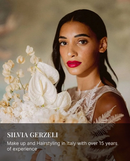 Silvia Gerzeli wedding makeup