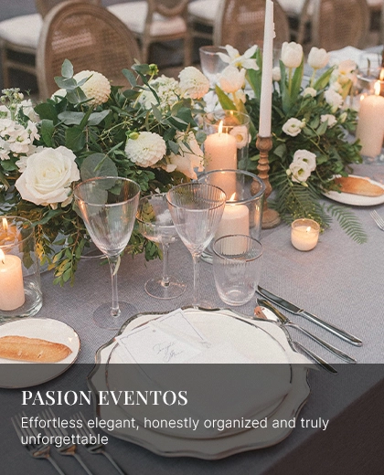 Pasion Eventos Wedding planner in Spain