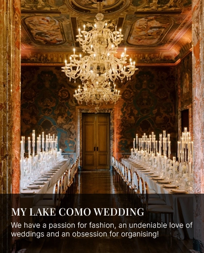 My lake Como wedding planner