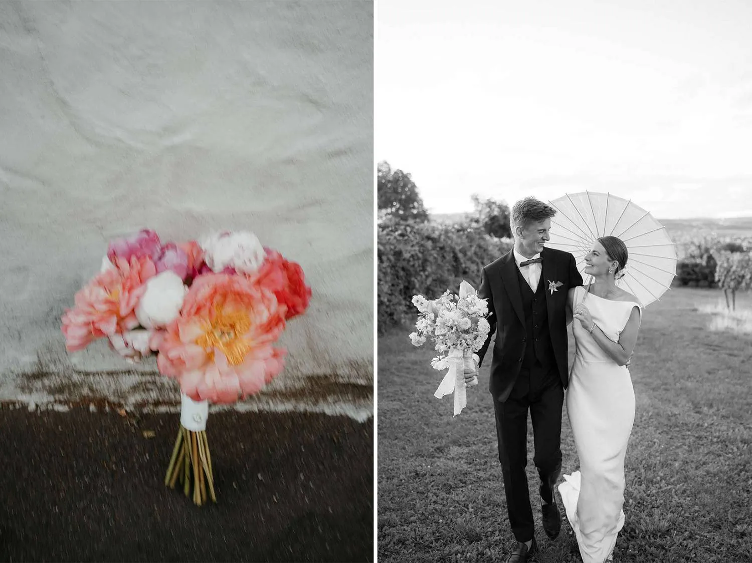 Wedding Inspiration: Dark vs. Light Styled Shoot