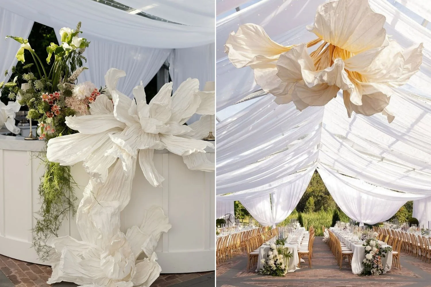 Installations Using Paper Wedding Trend: Magical Paper Installations - Bride Life Style
